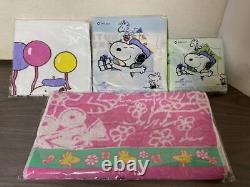 Snoopy Mug Towel Sticky Note Accessory Case Charlie Brown Woodstock Lucy Lot 9