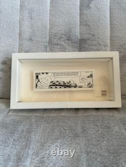 Snoopy Museum Original Mini Frame Charlie Brown Comic Exclusive Collectible#1777