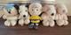 Snoopy Museum Plush Pink / Gray / Charlie Brown / Andy / Olaf Set Peanuts New Fs