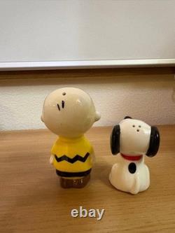 Snoopy Museum Snoopy & Charlie Brown Salt & Pepper Shaker Set
