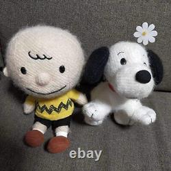 Snoopy Museum Tokyo Limited Snoopy & Charlie Brown Plush Dolls
