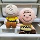 Snoopy Old Me And Current Me Charlie Brown 2 Body Set Used Shipped From Japan