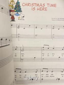 Snoopy Peanuts Piano Sheet Music Christmas Charlie Brown