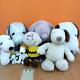 Snoopy Plush Mascot Character Goods Lot Of 8 Set Sale Doll Toys Charlie Brown