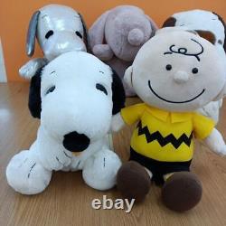 Snoopy Plush Mascot character Goods lot of 8 Set sale Doll Toys Charlie Brown