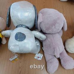 Snoopy Plush Mascot character Goods lot of 8 Set sale Doll Toys Charlie Brown