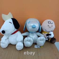 Snoopy Plush lot of 15 Set sale Doll character Goods woodstock Charlie Brown