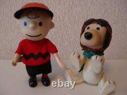 Snoopy Pocket Doll 6p SNOOPY Flying Ace Charlie Brown Schroeder Linus Lucy 18cm