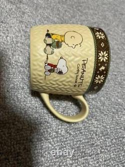 Snoopy Tote Bag Pouch Mug Charlie Brown Woodstock Lot of 6 Character Goods u0245