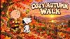 Snoopy U0026 Charlie Brown S Cozy Autumn Walk Relaxing Fall Jazz Ambience