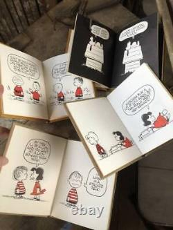 Snoopy Vintage Book Picture Book Set of 4 Snoopy Charlie Brown Lucy Linus