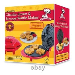 Snoopy and Charlie Brown Waffle maker WM-6S