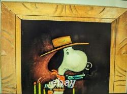 Snoopy m116 Charlie Brown Velvet Painting