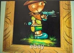 Snoopy m116 Charlie Brown Velvet Painting