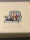 Sowa & Reiser Charlie Brown Snoopy Matted Framed Print Signed Numbered 349/500