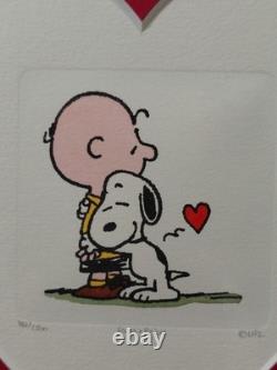 Sowa & Reiser Framed #782 of 2500 Snoopy Charlie Brown Peanuts LE hand Painted