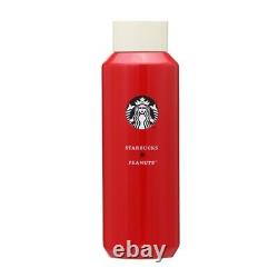 Starbucks 2023 Stainless Bottle Red Snoopy Beagle Scout Charlie Brown 473ml SET