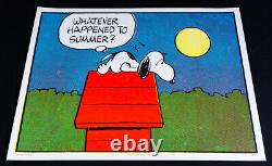 Summer Art Print by Charles Schulz Peanuts Snoopy Charlie Brown Poster MONDO