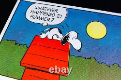 Summer Art Print by Charles Schulz Peanuts Snoopy Charlie Brown Poster MONDO