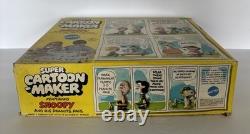 Super Cartoon Maker Snoopy Peanuts Pals Charlie Brown Thingmaker Mattel 1969
