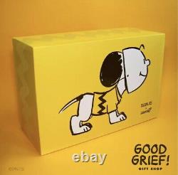 Super7 SDCC 2019 Peanuts Snoopy & Charlie Brown Mask 16 Vinyl Art Figure Kaws