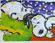 Tom Everhart Boring Snoring Snoopy Charlie Brown Peanuts Hand Signed