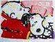 Tom Everhart Mellow Jello Snoopy Charlie Brown Peanuts Hand Signed