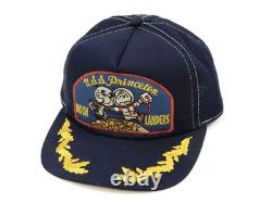 TOYS McCOY TMA2607 Snoopy & Charlie Brown Moon Landing Mesh Cap Navy