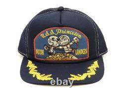 TOYS McCOY TMA2607 Snoopy & Charlie Brown Moon Landing Mesh Cap Navy