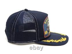 TOYS McCOY TMA2607 Snoopy & Charlie Brown Moon Landing Mesh Cap Navy