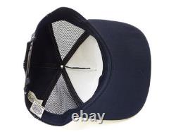 TOYS McCOY TMA2607 Snoopy & Charlie Brown Moon Landing Mesh Cap Navy