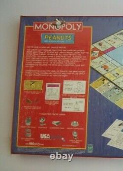 The ORIGINAL Peanuts Snoopy Charlie Brown MONOPOLY UNOPENED