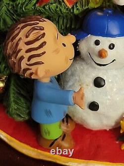 The Peanuts Christmas Tree Danbury Mint Charlie Brown Snoopy Large