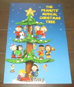 The Peanuts Musical Christmas Tree Danbury Mint Charlie Brown Snoopy Linus