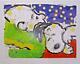 Tom Everhart, Boring Snoring Snoopy Charlie Brown Signed And Numbered Lithograph