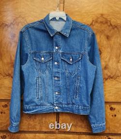 Too Cute! Brand Peanuts Charlie Brown-snoopy Cotton Jean Jacket Adult Large/xl