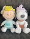 Usj Limited Snoopy &charlie Brown Plush Fluffy Cute Universal Studios Japan 2022