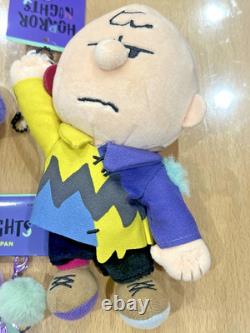 USJ Snoopy Charlie Brown Halloween Horror Nights Plush Keychain Charm 3pc Set
