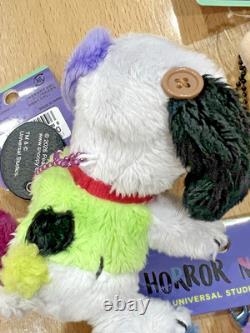 USJ Snoopy Charlie Brown Halloween Horror Nights Plush Keychain Charm 3pc Set
