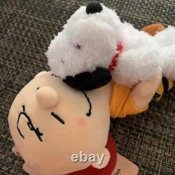USJ Snoopy Charlie Brown Woodstock Plush Keychain