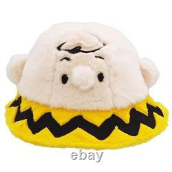 Universal Studios Japan Limited Snoopy Plush Bucket Hat Set of 2 from Japan