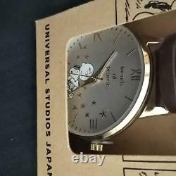 Universal Studios Japan Limited Snoopy Watch Wristwatch Clock Charlie Brown