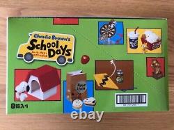 Unused Re-Ment Snoopy Charlie Brown'S School Days Set of 8 types