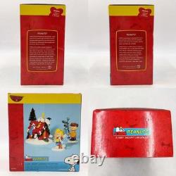 Used d Item Department 56 Snoopy Christmas Figure 3 Piece Set Charlie Brown Sal