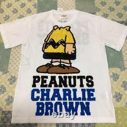 Usj Universal Snoopy Charlie Brown Short Sleeve T-Shirt