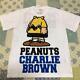 Usj Universal Snoopy Charlie Brown Short Sleeve T-shirt
