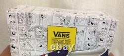 VANS Peanuts Classic Slip-On Christmas Model US Size 8 Charlie Brown Snoopy F/S