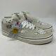 Vans Peanuts Half Cab Snoopy Family Cream Sneakers Mens Size 10.5 Marshmallow