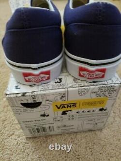 VANS RARE CHRISTMAS CHARLIE BROWN & SNOOPY. NEW BOXED COND Men US 7.5 Ws 9 Boxed