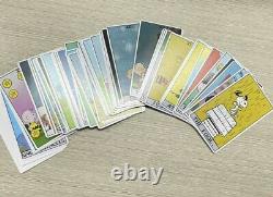VERY RARE Peanuts Tarot Deck 78 Cards OOP HTF Charlie Brown, Snoopy, Lucy